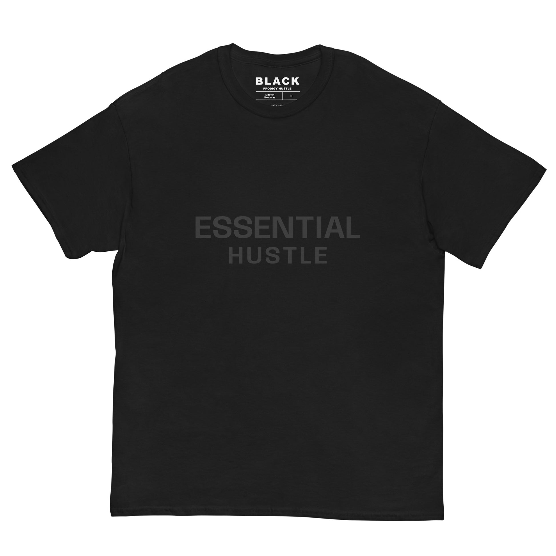 Essential Tee – Black Prodigy Hustle