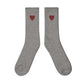 BPH Heart Embroidered Socks